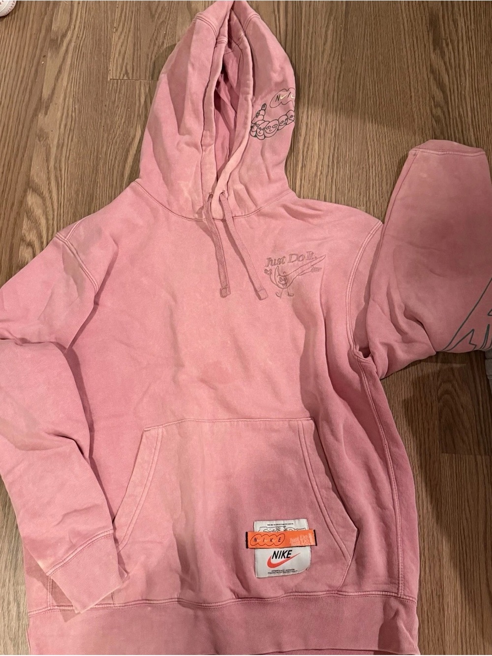Nike Pink Cowl-Neck Hoodie - Women's Soft Pullover